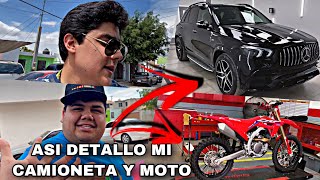 ESTO LE HICE A MI MERCEDES Y LA MOTO DE MI HERMANO | MARKITOS TOYS