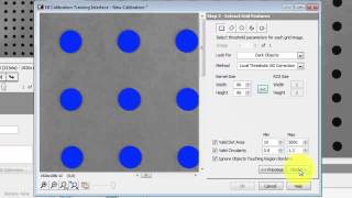 camera grid calibration