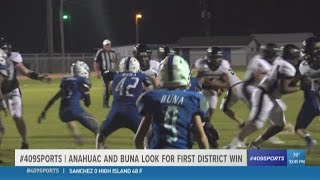 Anahuac High School takes game away from Buna 18 - 14