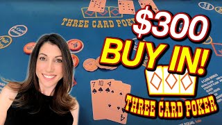 Gambling $300 on Three Card Poker #poker #3cardpoker