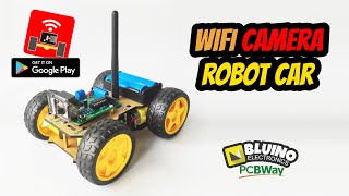 ESP32 Cam Wifi Camera Robot Car | Remote Control Android App ESP32-Cam Robot