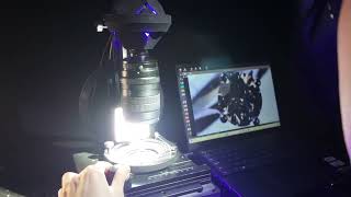 Spatial 3D Microscope Demonstration of Diamond