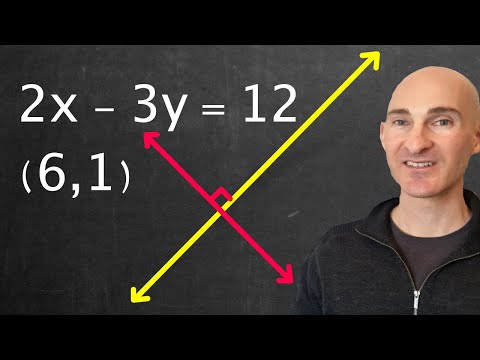 What is the slope of a line perpendicular to the line y 3x 2?