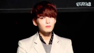 [HD FANCAM] 110615 Ryeowook @ 'Temptation of Wolves' Musical Press Conference  (Part 3 )