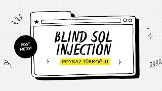 VERİTABANI HACKLEME - BLIND SQL INJECTION (POST METODU) - BURP SUITE & SQLMAP