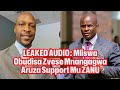 LEAKED AUDIO Temba Mliswa Obudisa Zvese Mnangagwa Aruza Support Mu ZANU