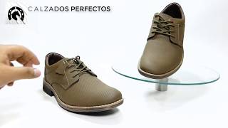 Zapato Casual Cuero Picado Carubi CALZADOS PERFECTOS