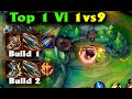 Top 1 Vi Wild Rift Start jungle at 