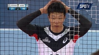 [프로배구] 군 복무 후 돌아온 반가운 얼굴 신영석 (01.21)