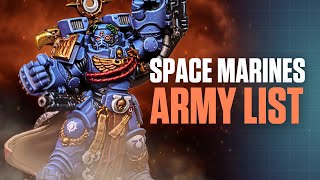 Space Marines Gladius Example Competitive List