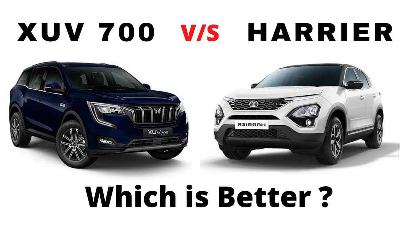 Mahindra XUV 700 Vs TATA Harrier | What To Buy? Which Is Better ...