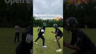 Wr Routes To Get You Open 😳🔥🏈 #fyp #explore #football #nfl