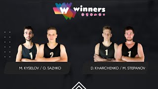 Winners Beach Volleyball. Men. M. Kyselov / O. Sazhko - D. Kharchenko / M. Stepanov 31.01.2025