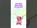 ormie the pig’s plunger surprise. shield your eyes shorts lol comedy animation ormie