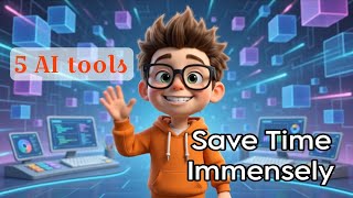5 available AI tools that save time everyday. #aitools #usa #productivity