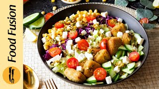 Veggie Nuggets Salad Recipe By Food Fusion