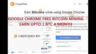 Earn 1 Bitcoin In A Month Live Payment Proof From Cryptotab Free Bitcoin Mining From Google Chrome Getplaypk - 