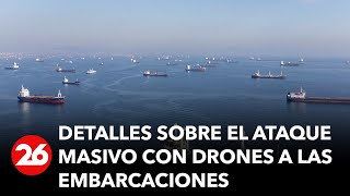 Rusia revela los detalles sobre el ataque ucraniano con drones contra sus buques en Sebastopol