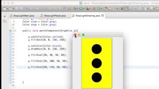 Java Swing Stoplight GUI