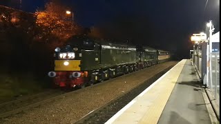 40145 and 40013 with 1Z33 Edinburgh-Crewe.