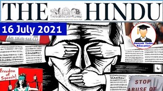 16 July 2021 | The Hindu Newspaper analysis | Current Affairs 2021 #UPSC #IAS #EditorialAnalysis