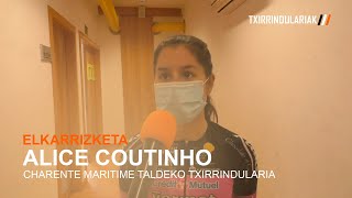 EMAKUMEEN SEGURAKO SARIA 2021 | ALICE COUTINHO - CHARENTE MARITIME