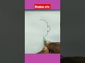 one stroke drawing | modern art | line drawing | double face #viral #fyp #satisfying #shorts #art