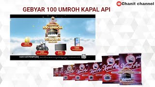 GEBYAR 100 UMROH KAPAL API BERHADIAH MOTOR, HP, EMAS DLL