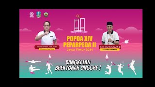 🔴 LIVE OPENING CEREMONY POPDA XIV PEPARPEDA II JAWA TIMUR 2024