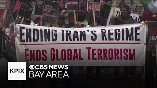 Bay Area Iranian Americans call for regime change in Iran amid possible peace deal