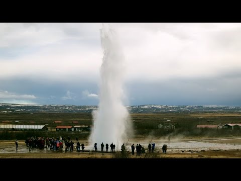 Geysir Hot Springs in Iceland Geysir Hot Springs in Iceland