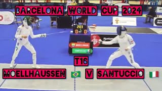 [T16] Nathalie MOELLHAUSSEN 🇧🇷 v Alberta SANTUCCIO 🇮🇹 | Barcelona Grand Prix 2024