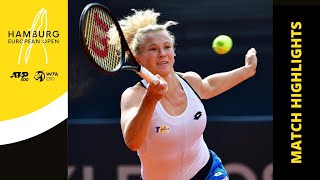 HEO2022 /// WTA QF /// MATCH HIGHLIGHTS Bernarda Pera vs. Katerina Siniakova