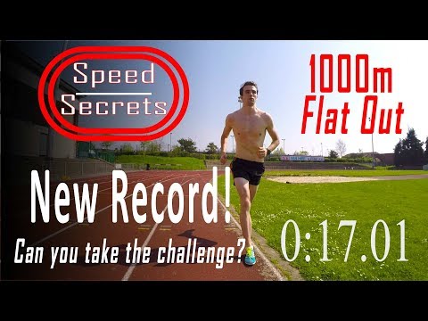 Can you run 1000 Metres in a minute?