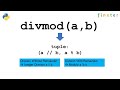 Python divmod() — A Simple Guide
