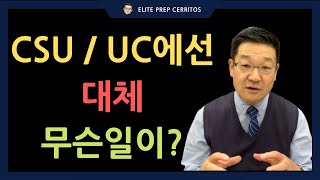 【엔디쌤tv : 미국 대학 이야기】 CSU / UC 에선 대체 무슨일이? 【한국어】