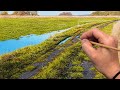 Painting Grass on a Path