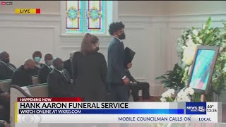 VIDEO: Hank Aaron Funeral service