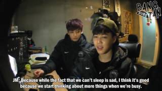 [ENG] 140224 Jimin \u0026 Jungkook's Log