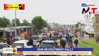 BIG BLOW TO PRES RUTO AS ODM HOLD RALLY AT HOMBAY