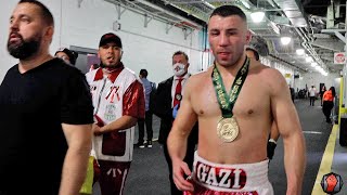 AVNI YILDIRIM GUTTED AFTER BEING STOPPED BY CANELO IN THREE ROUNDS. LEAVES MIAMI DISAPPOINTED