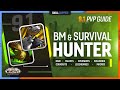 BM & SURVIVAL HUNTER 9.1 PvP Guide | Best Race, Talents, Covenant, Soulbind, Conduits, Gear & Macros