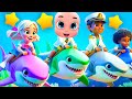 Baby Shark Family + Wheels On The Bus | Funny Songs & More Best Nursery Rhymes