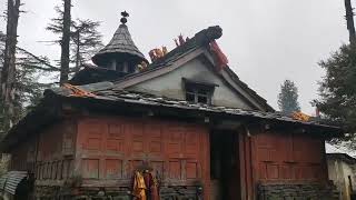 देवता श्री टकरासी नाग जी प्राचीनतम मंदिर दृश्य टकरासी देव भूमि हिमाचल प्रदेश