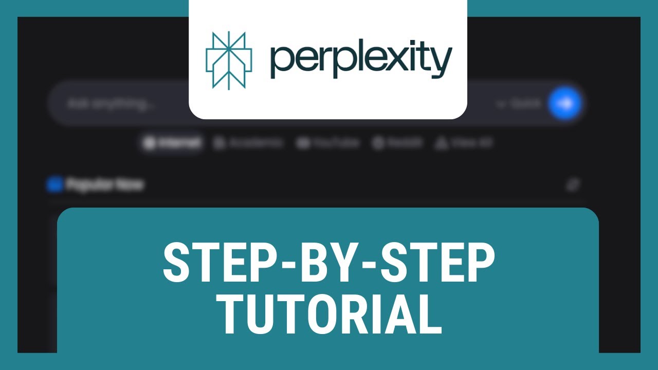 How To Use Perplexity AI (Quick Tutorial) - YouTube