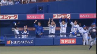 【中日ベンチ】木下拓哉の同点タイムリーの瞬間！（2023/5/6）