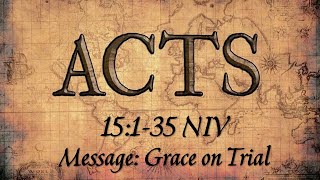 Acts 15:1-35 NIV