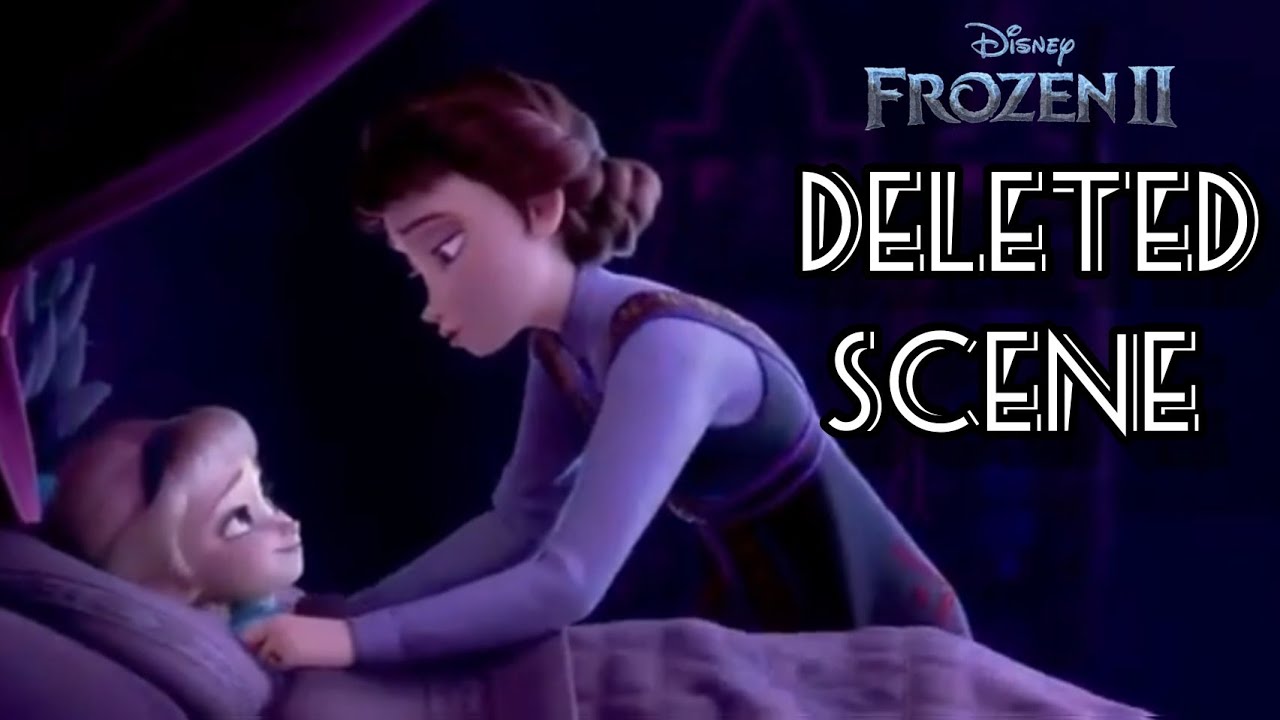New Frozen2 Elsa Queen Iduna Deleted Scene Youtube