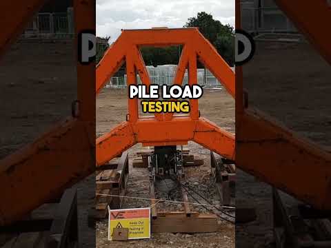 Pile load test #shorts