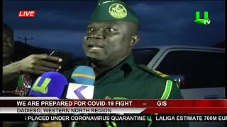 Dadieso: We Are Prepared For Covid-19 Fight    –   GIS